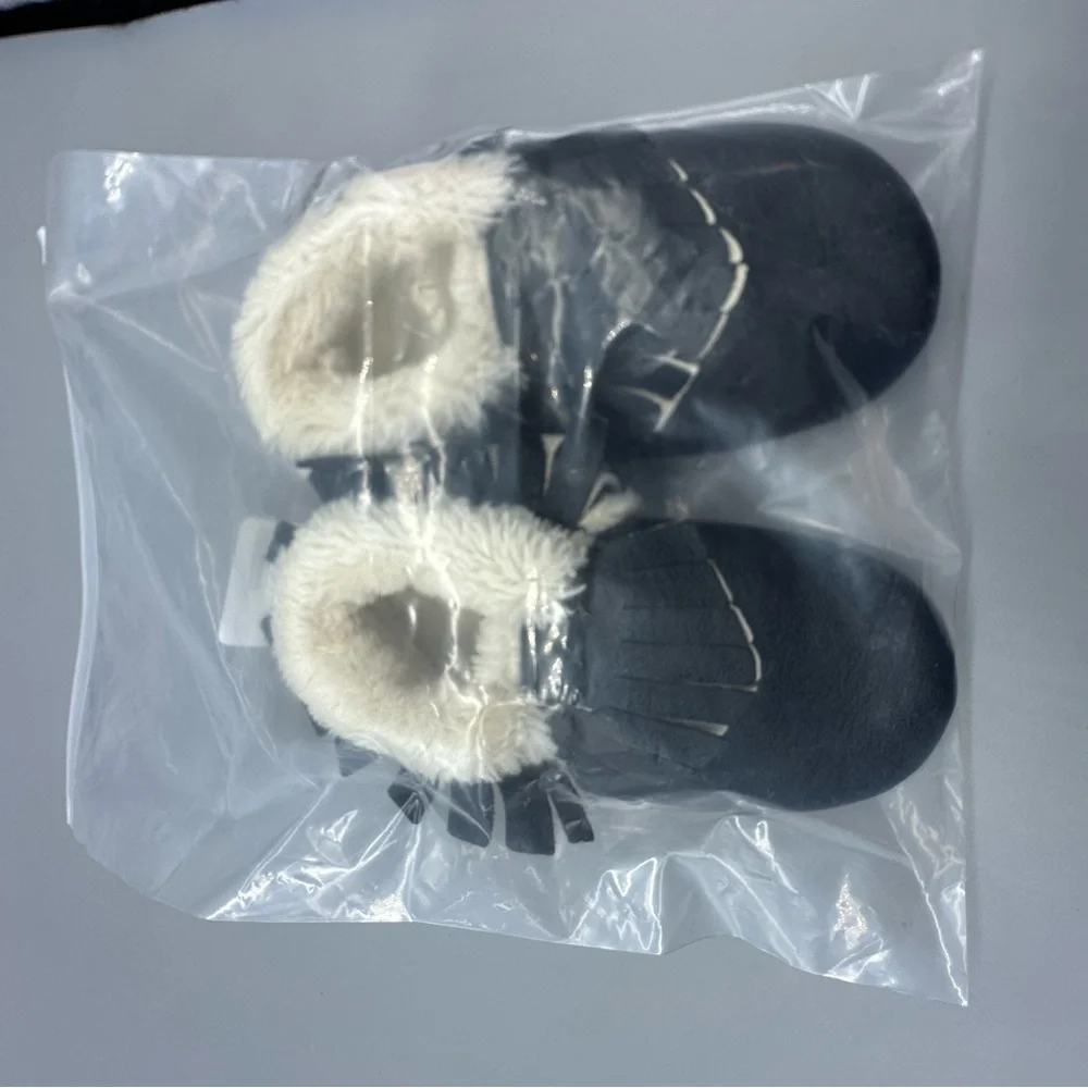 Monkey Feet Toddler Sherpa Moccasins, shoes, Slippers